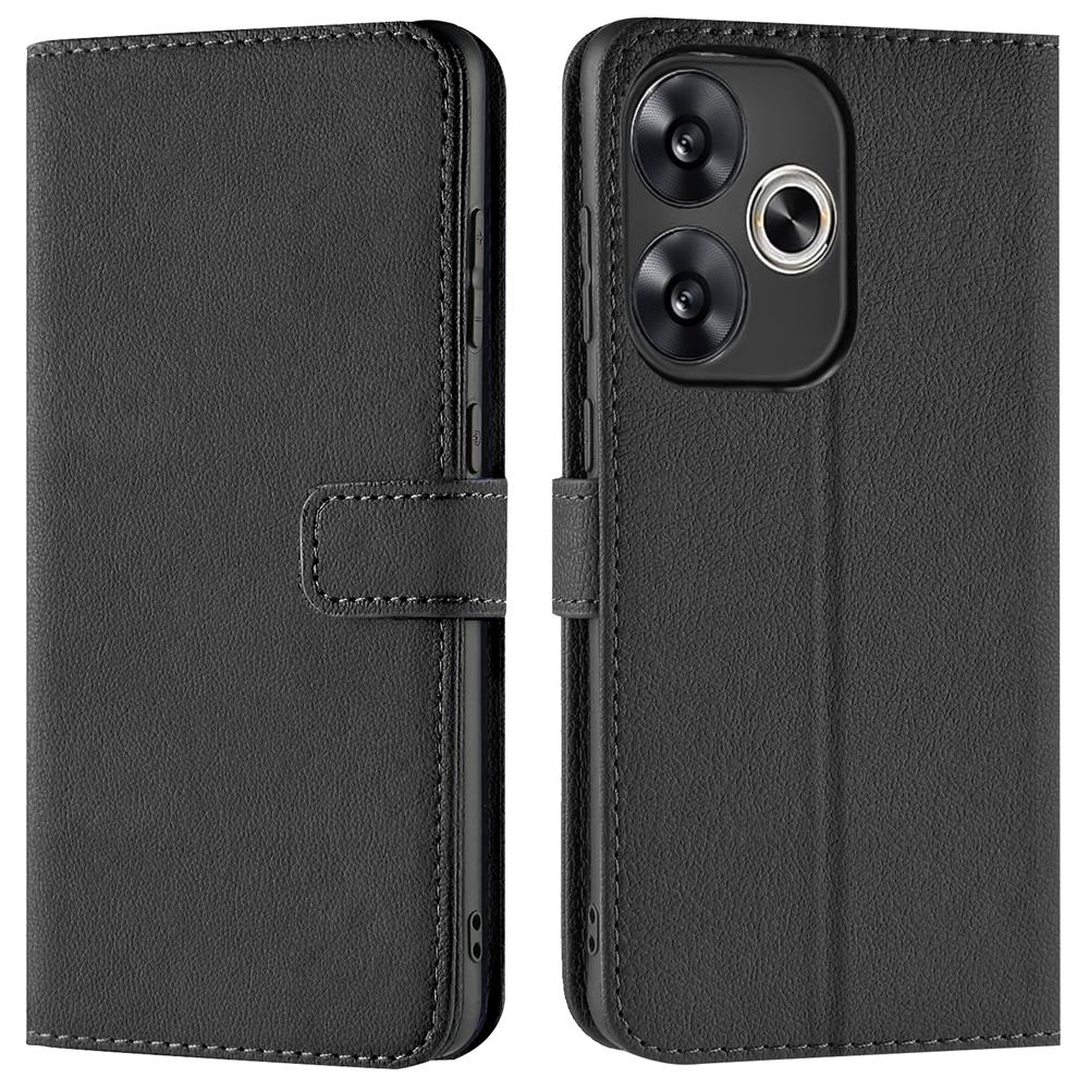 Basic Wallet für Xiaomi Poco F6 in Schwarz