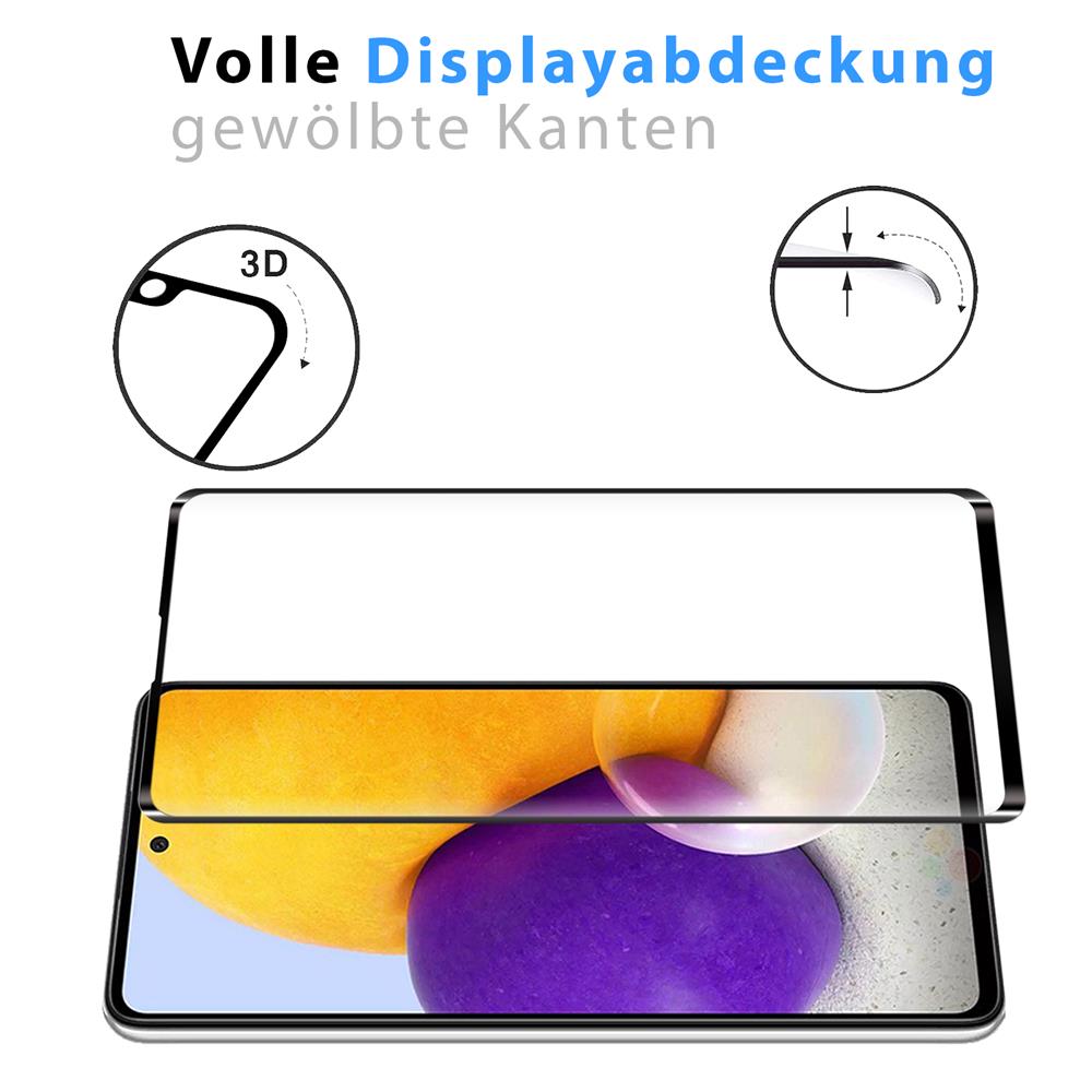 Fullscreen Glas für Samsung Galaxy A72