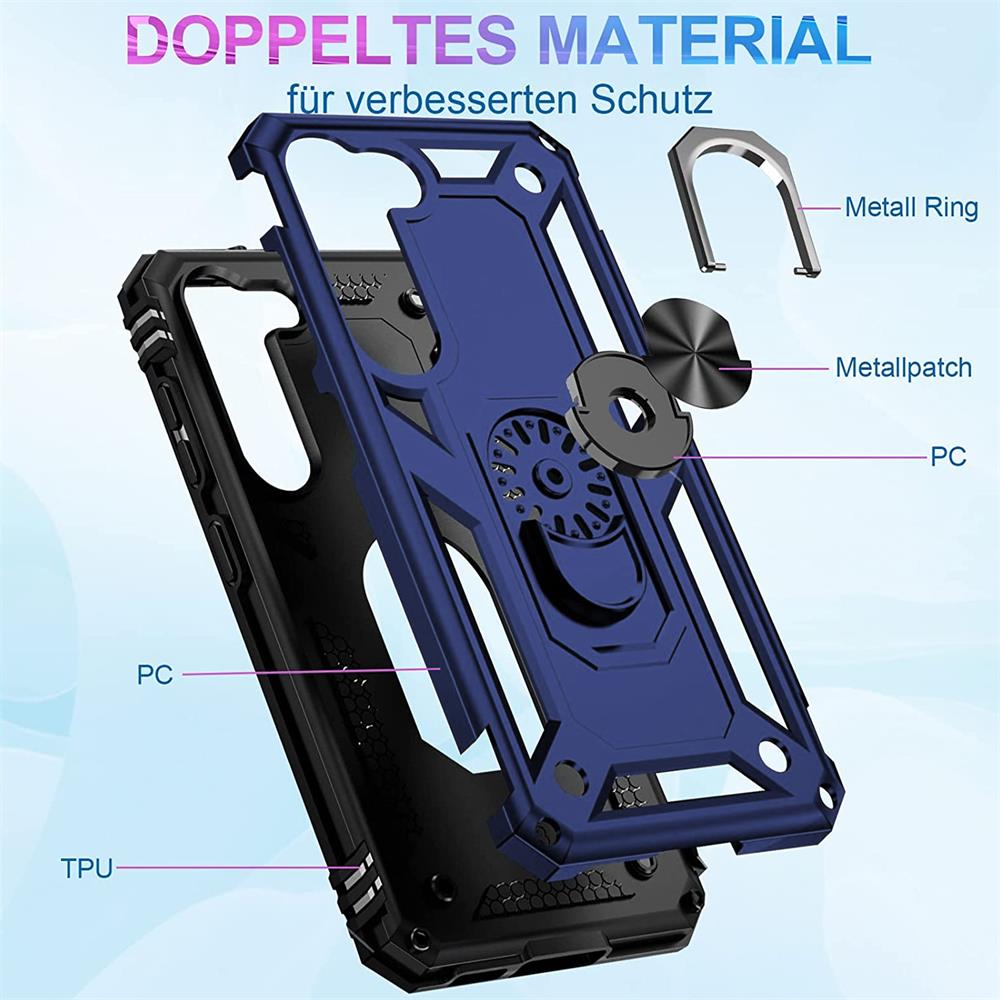 Army Case für Samsung Galaxy S23 Plus in Blau