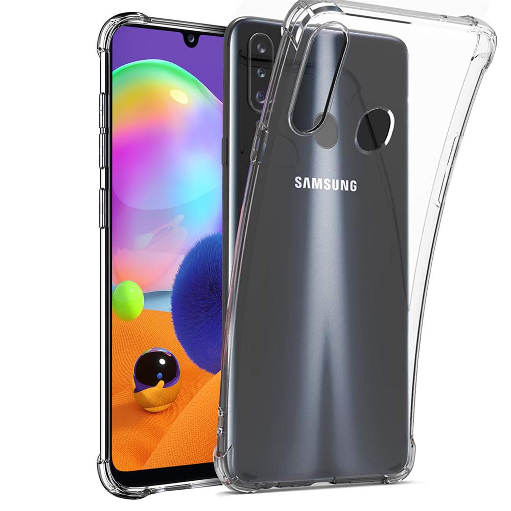Rugged TPU für Samsung Galaxy A20s in Transparent