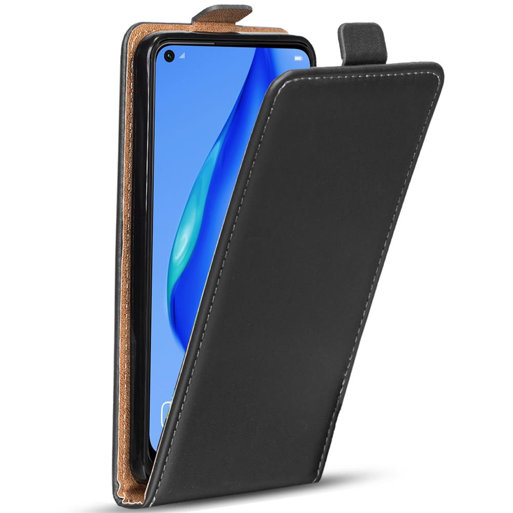 Basic Flip für Huawei P40 Lite in Schwarz