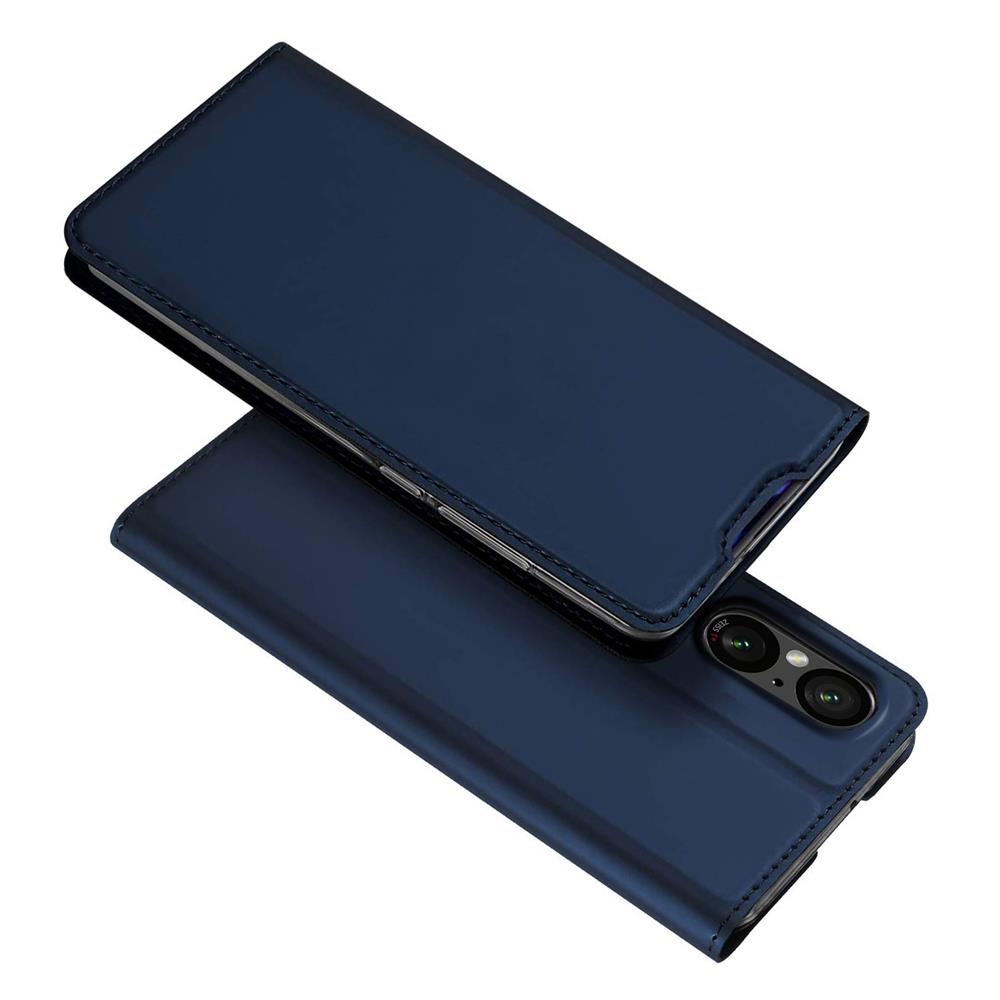 Electroplated Flip für Sony Xperia 5 V in Blau