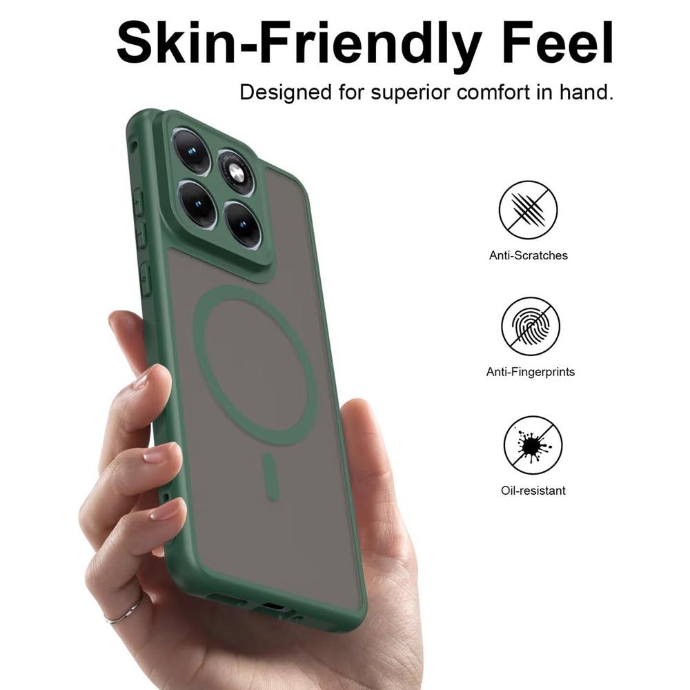 Zoya TPU für Motorola Edge 70 Fusion in Grün