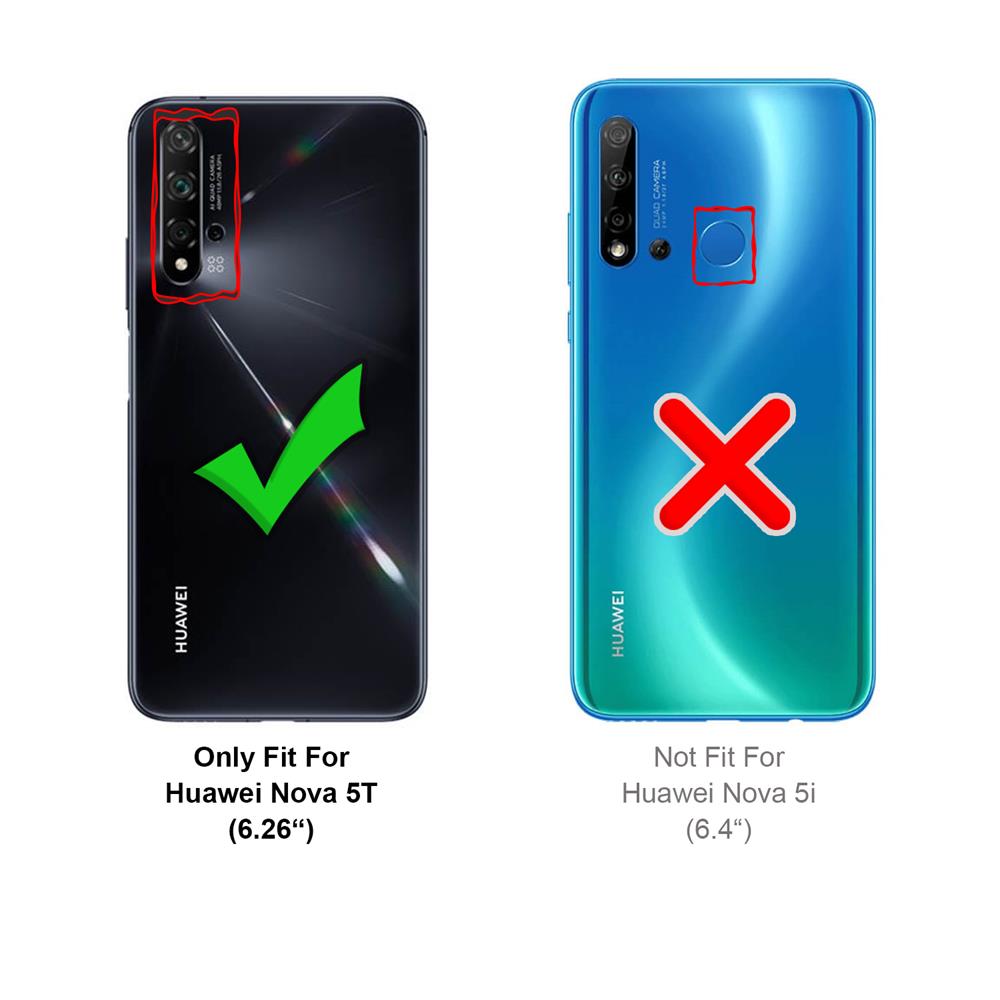 Rugged TPU für Huawei Nova 5T in Transparent