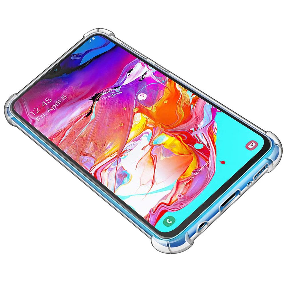 Rugged TPU für Samsung Galaxy A70 / A70s in Transparent