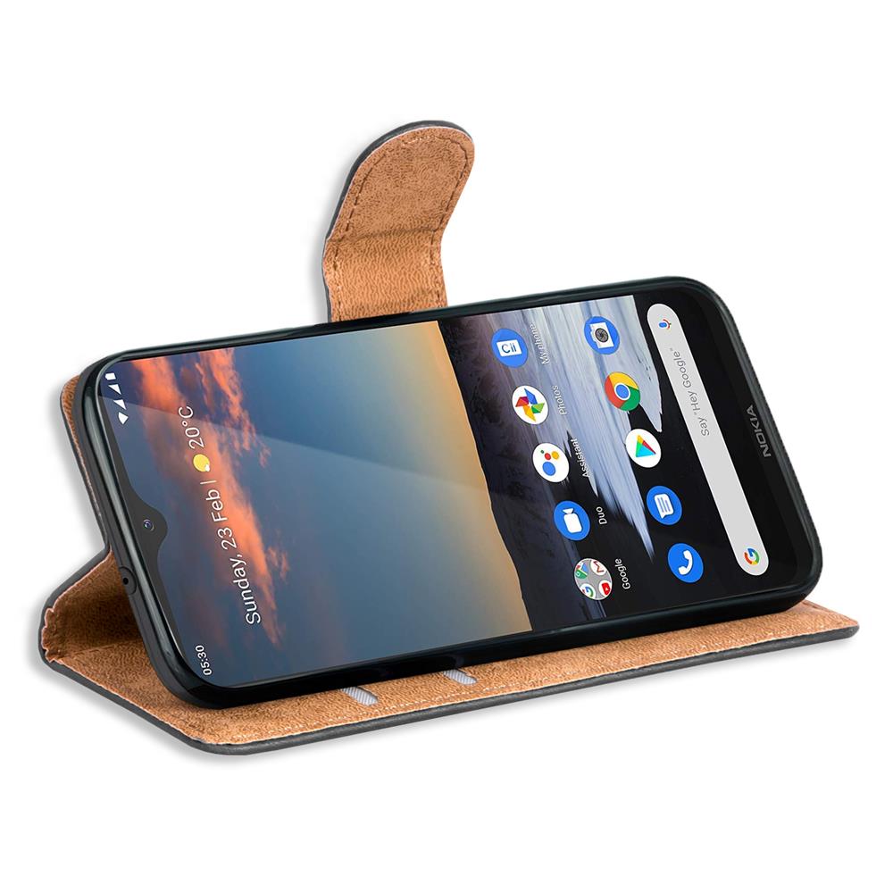Basic Wallet für Nokia 5.3 in Schwarz