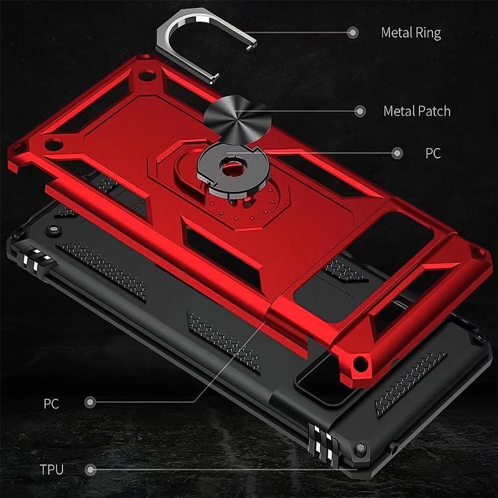 Army Case für Google Pixel 7a in Rot