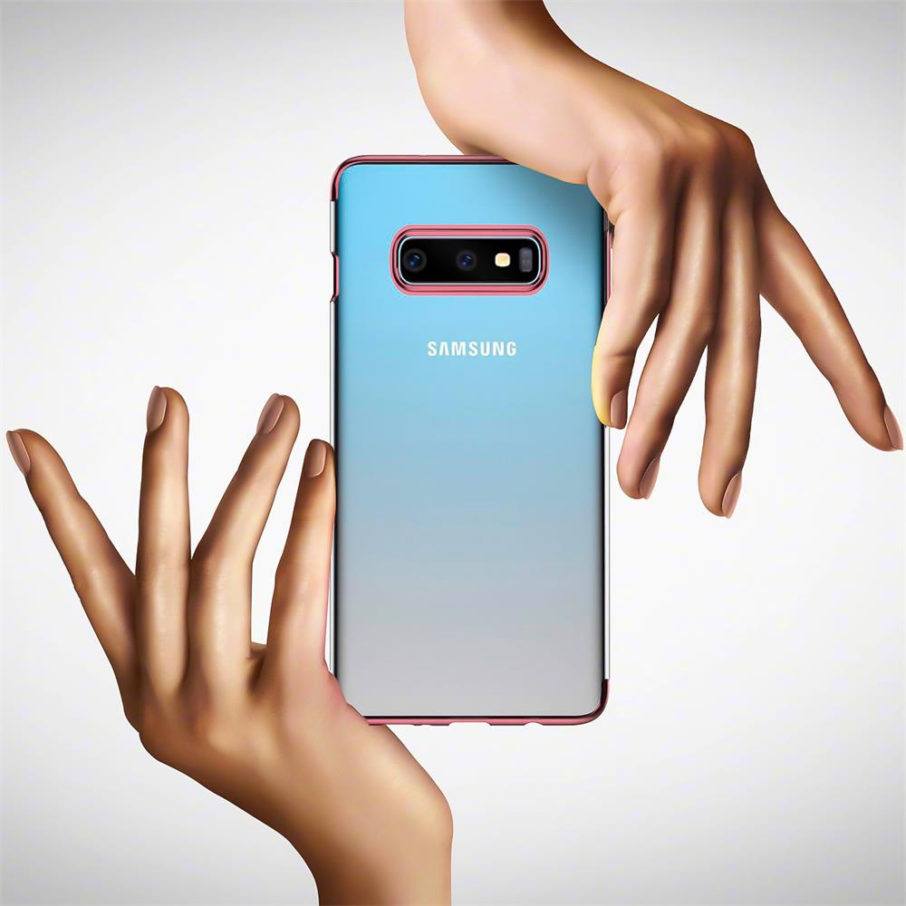 Zero Edge Color für Samsung Galaxy S10 in Rosegold Zero Edge Color für Samsung Galaxy S7 in Rosegold