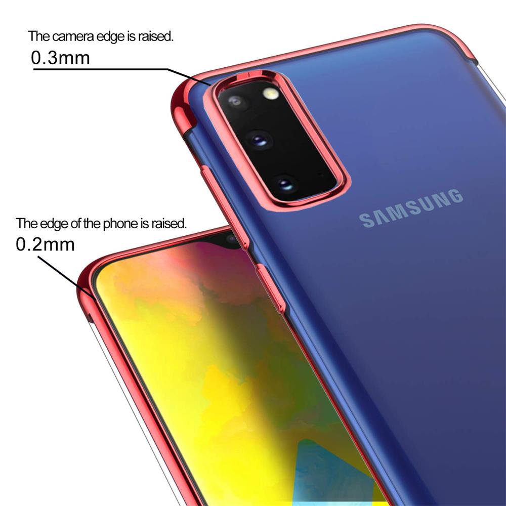 Zero Edge Color für Samsung Galaxy S20 Ultra in Rot