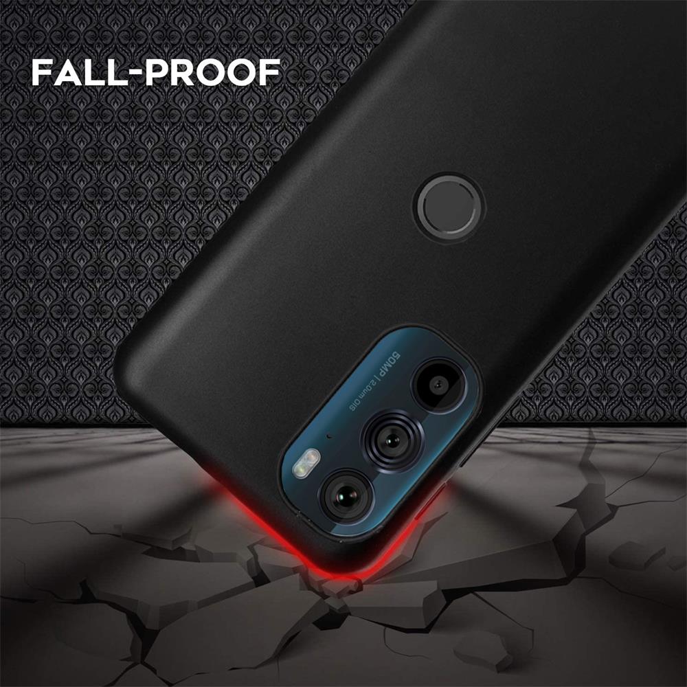 Classic TPU für Motorola Edge 30 Pro in Schwarz