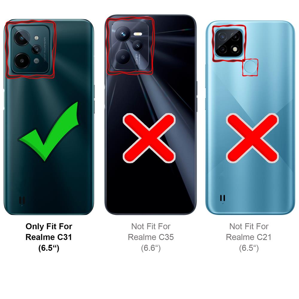 Glas 2in1 für Realme C31