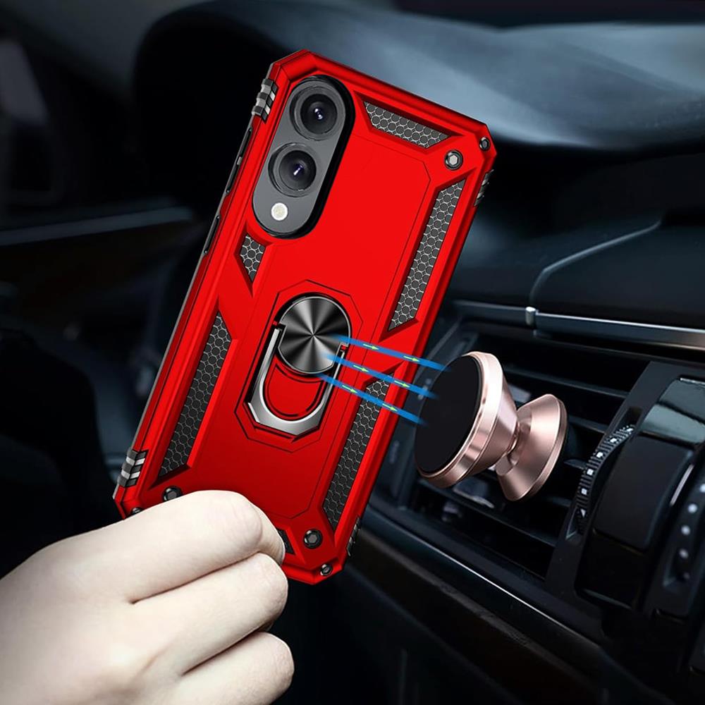 Army Case für Samsung Galaxy S25 Edge in Rot