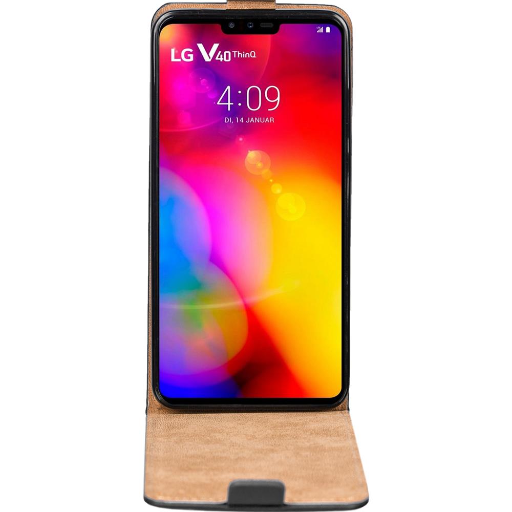 Basic Flip für LG V40 in Schwarz