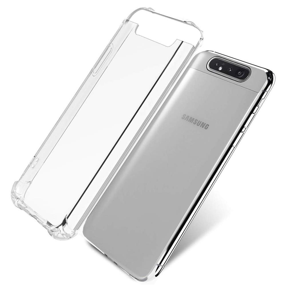 Rugged TPU für Samsung Galaxy A80 in Transparent