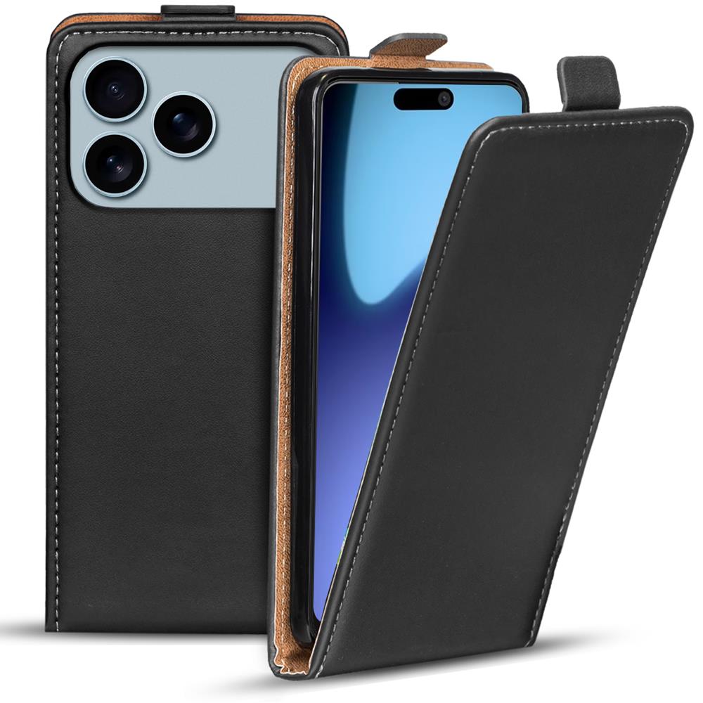 Basic Flip für Apple iPhone 17 Pro Max in Schwarz
