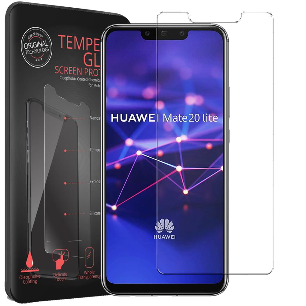 Glas 2in1 für Huawei Mate 20 Lite