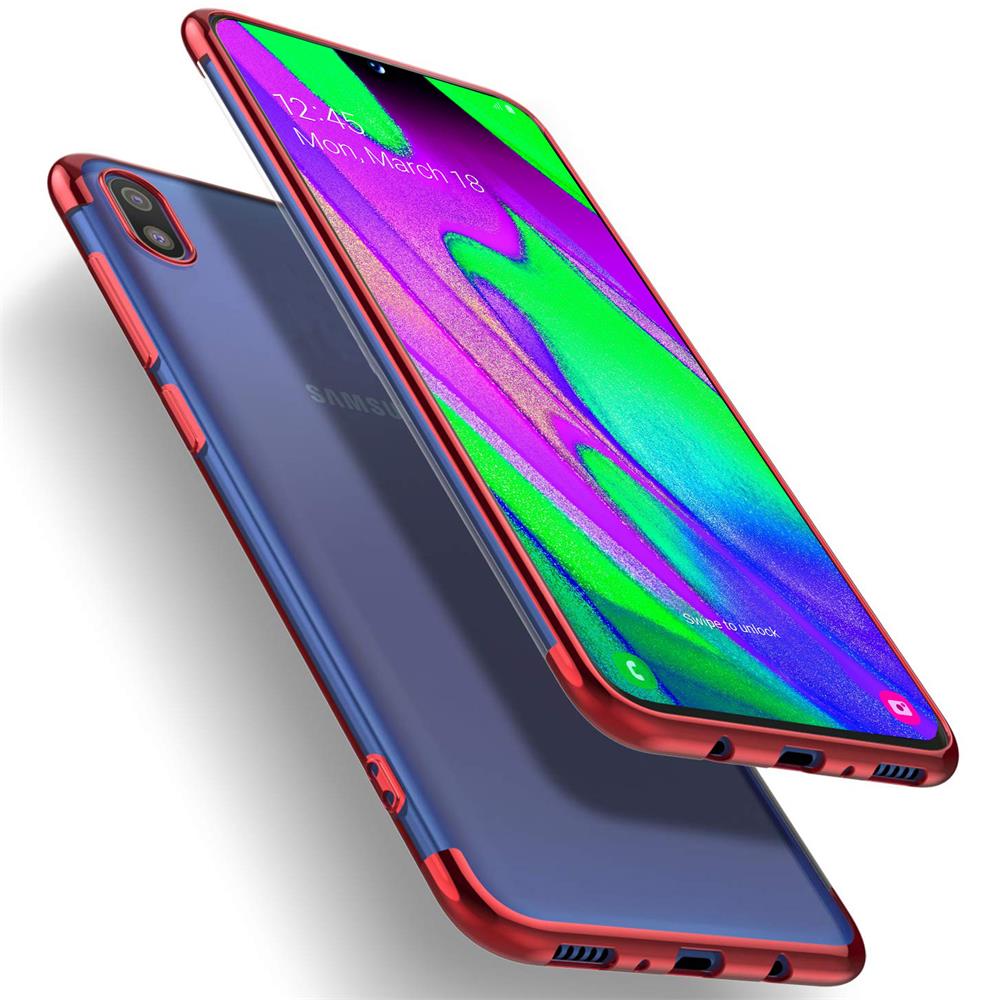 Zero Edge Color für Samsung Galaxy A10 in Rot