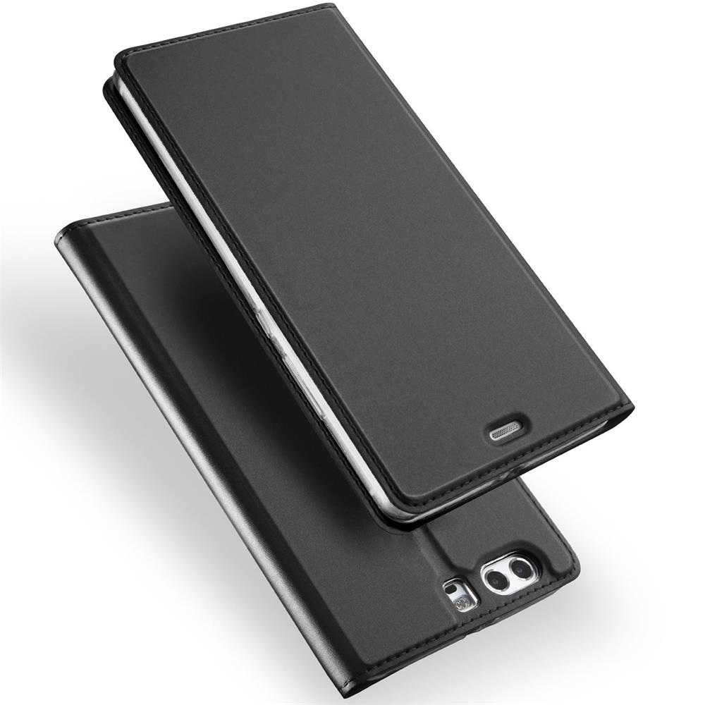 Electroplated Flip für Huawei P10 in Schwarz
