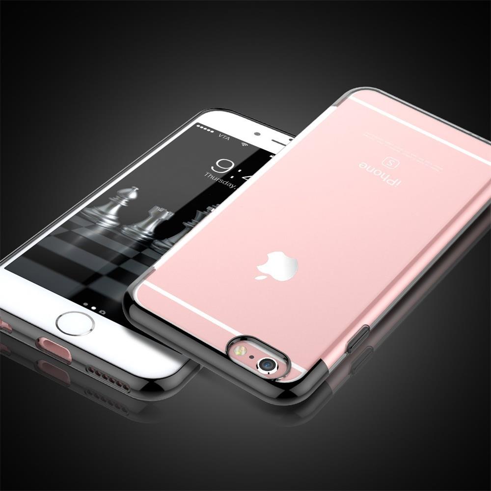 Zero Edge Color für Apple iPhone 6 Plus / 6s Plus in Schwarz