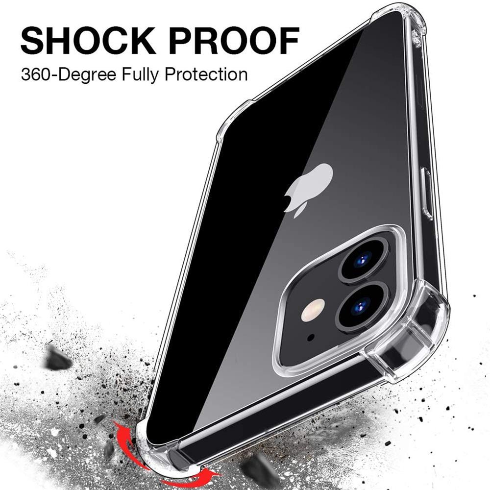 Rugged TPU für Apple iPhone 12 Pro Max in Transparent