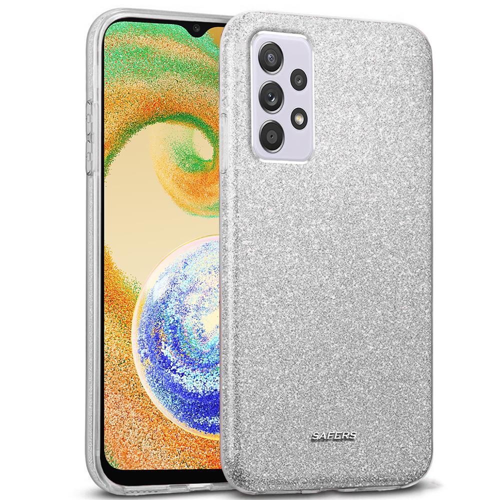 Shiny TPU für Samsung Galaxy A53 5G in Silber