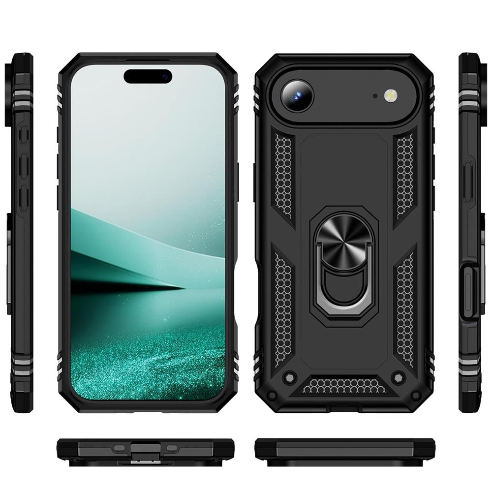 Army Case für Apple iPhone Air (2025) in Schwarz