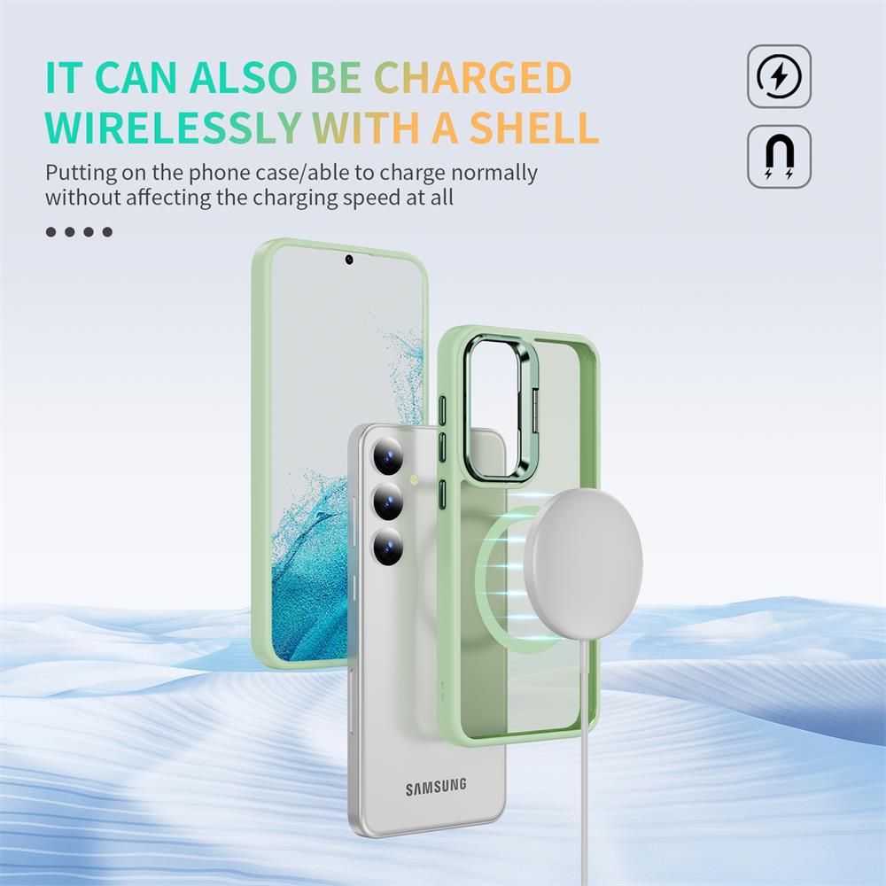 Skin MagSafe für Samsung Galaxy S24 Plus in Grün