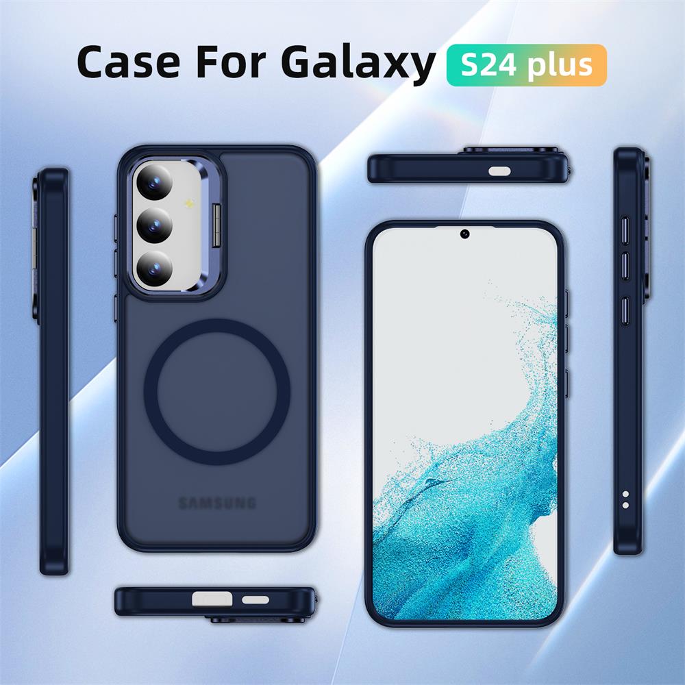 Skin MagSafe für Samsung Galaxy S24 Plus in Dunkelblau