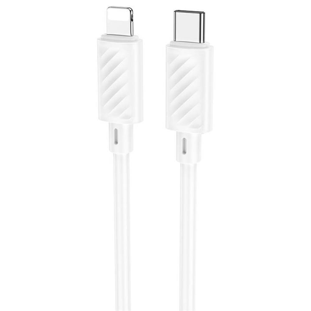 Hoco USB Kabel - X88 Typ C auf Lightning in Weiss