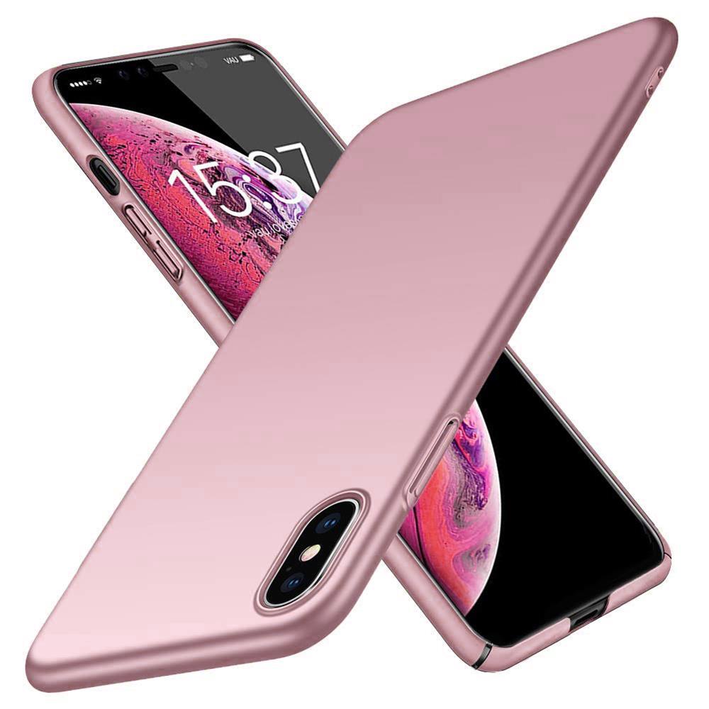 Classic Plain für Apple iPhone XS Max in Rosegold