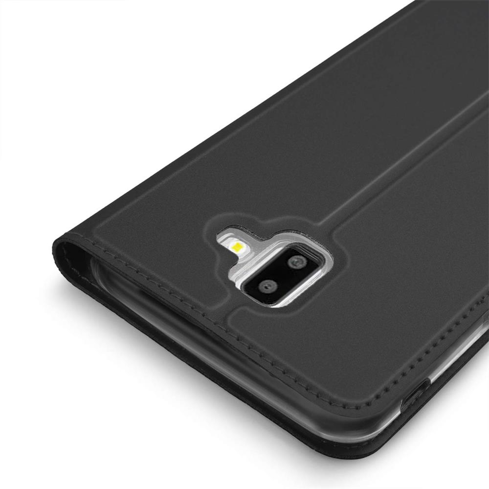 Electroplated Flip für Samsung Galaxy J6 Plus in Schwarz