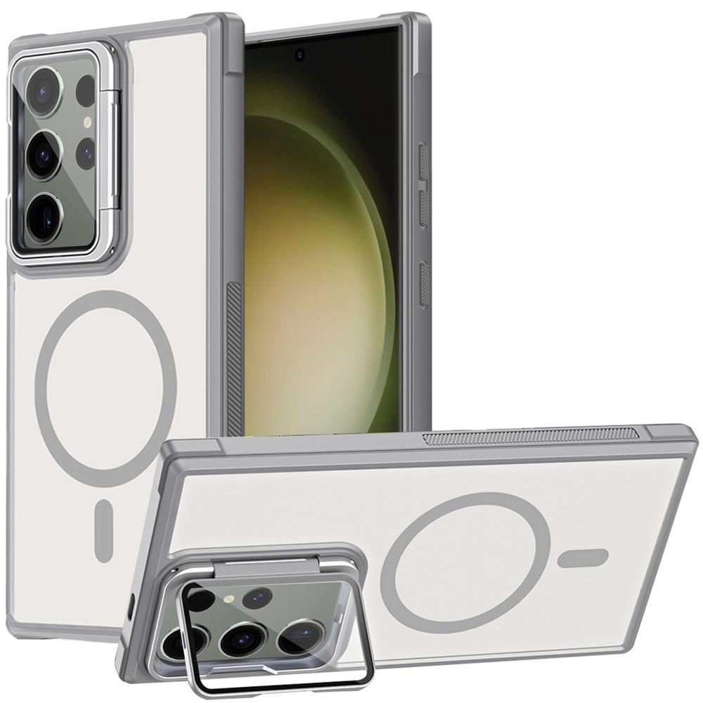 Colour Magsafe für Samsung Galaxy S23 Ultra in Grau