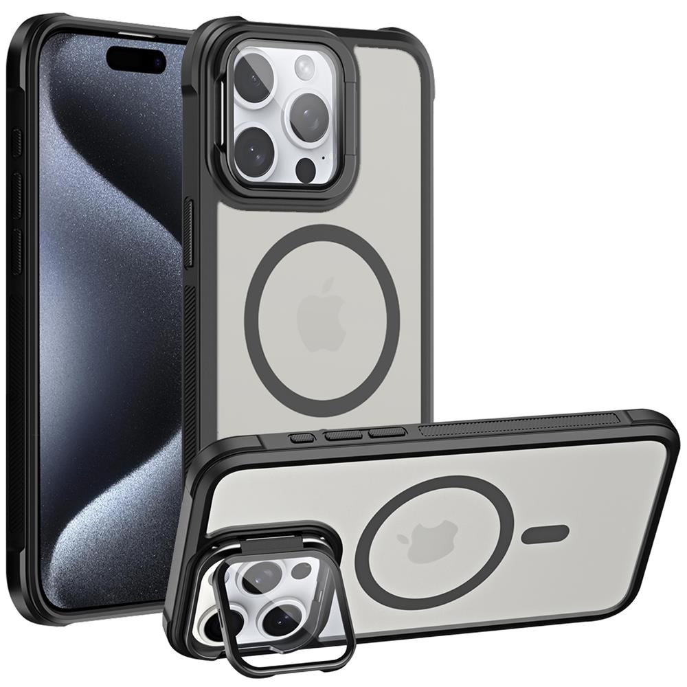 Colour Magsafe für Apple iPhone 15 Pro Max in Schwarz