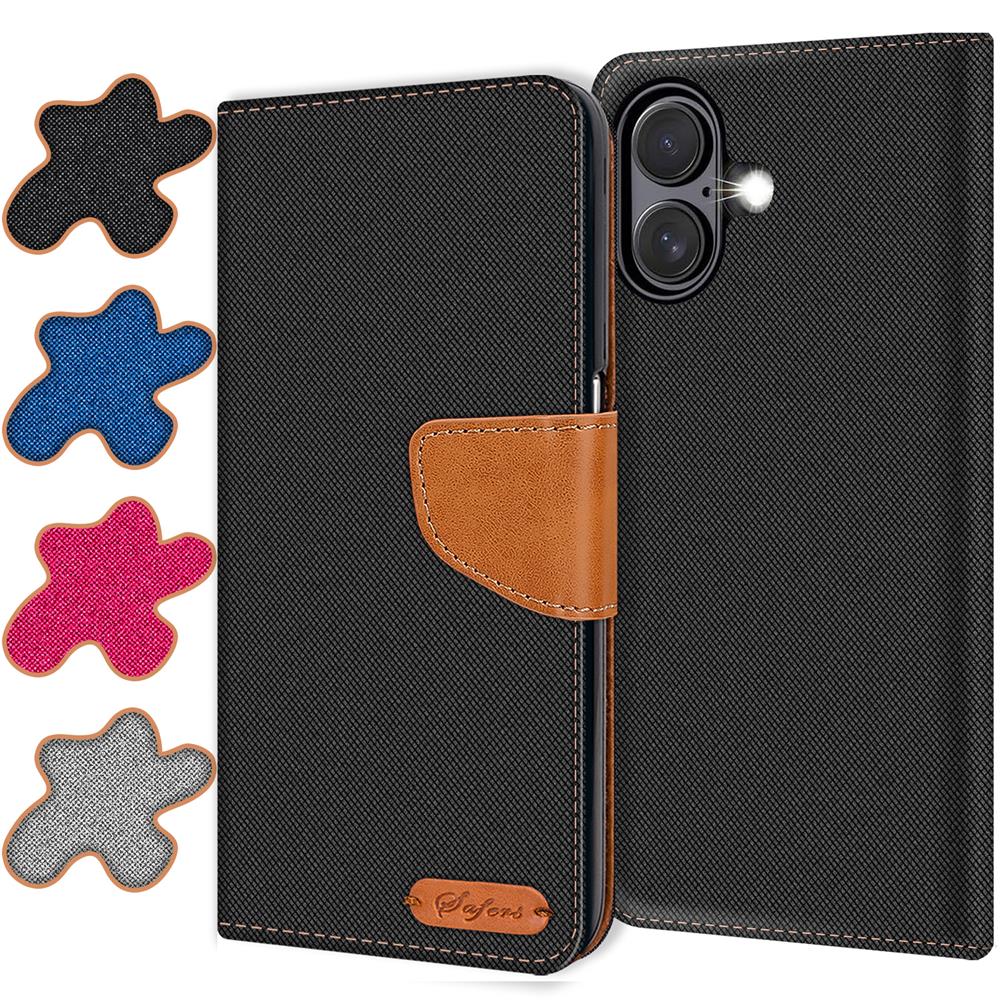 Textil Wallet für Apple iPhone 17