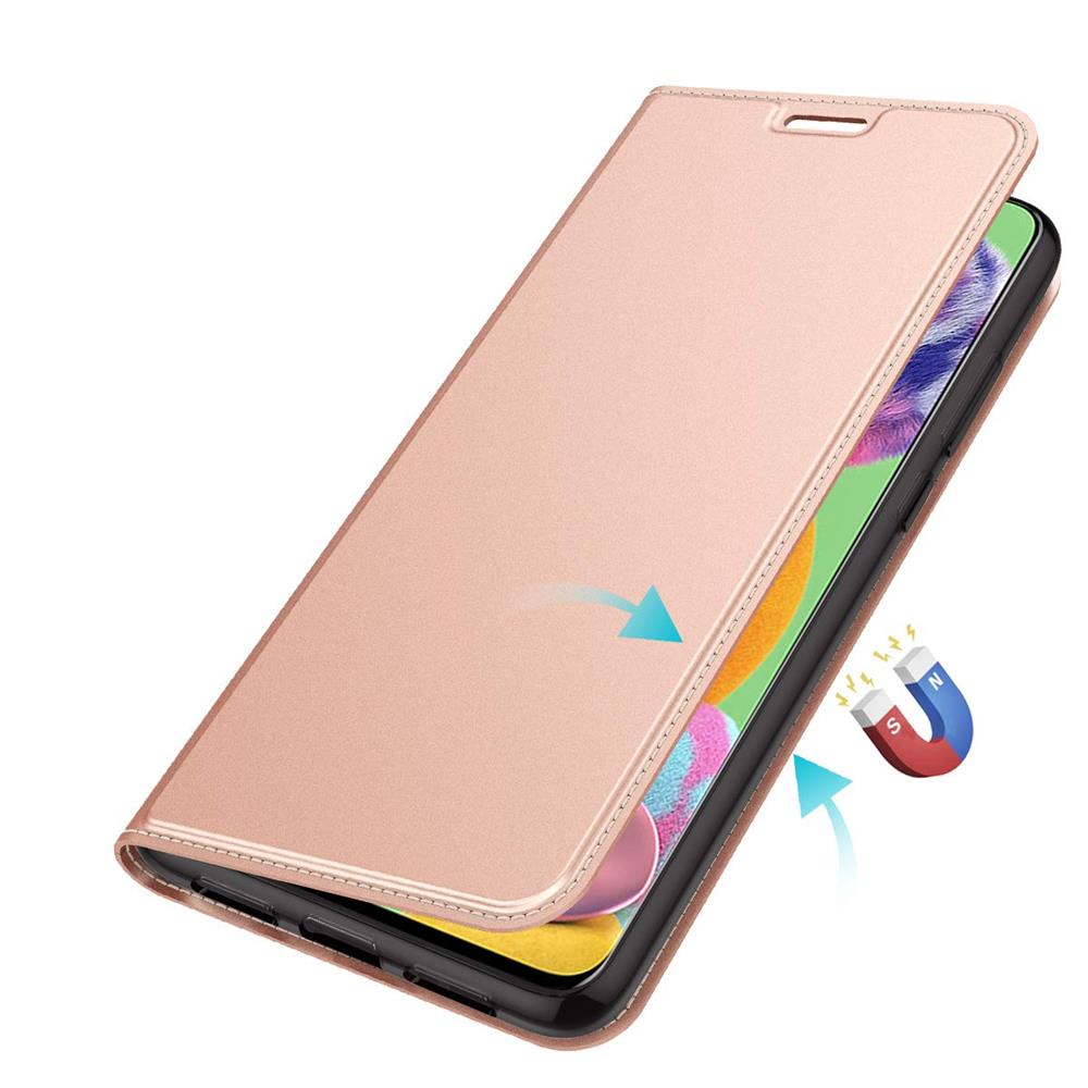 Electroplated Flip für Samsung Galaxy A90 5G in Rosegold