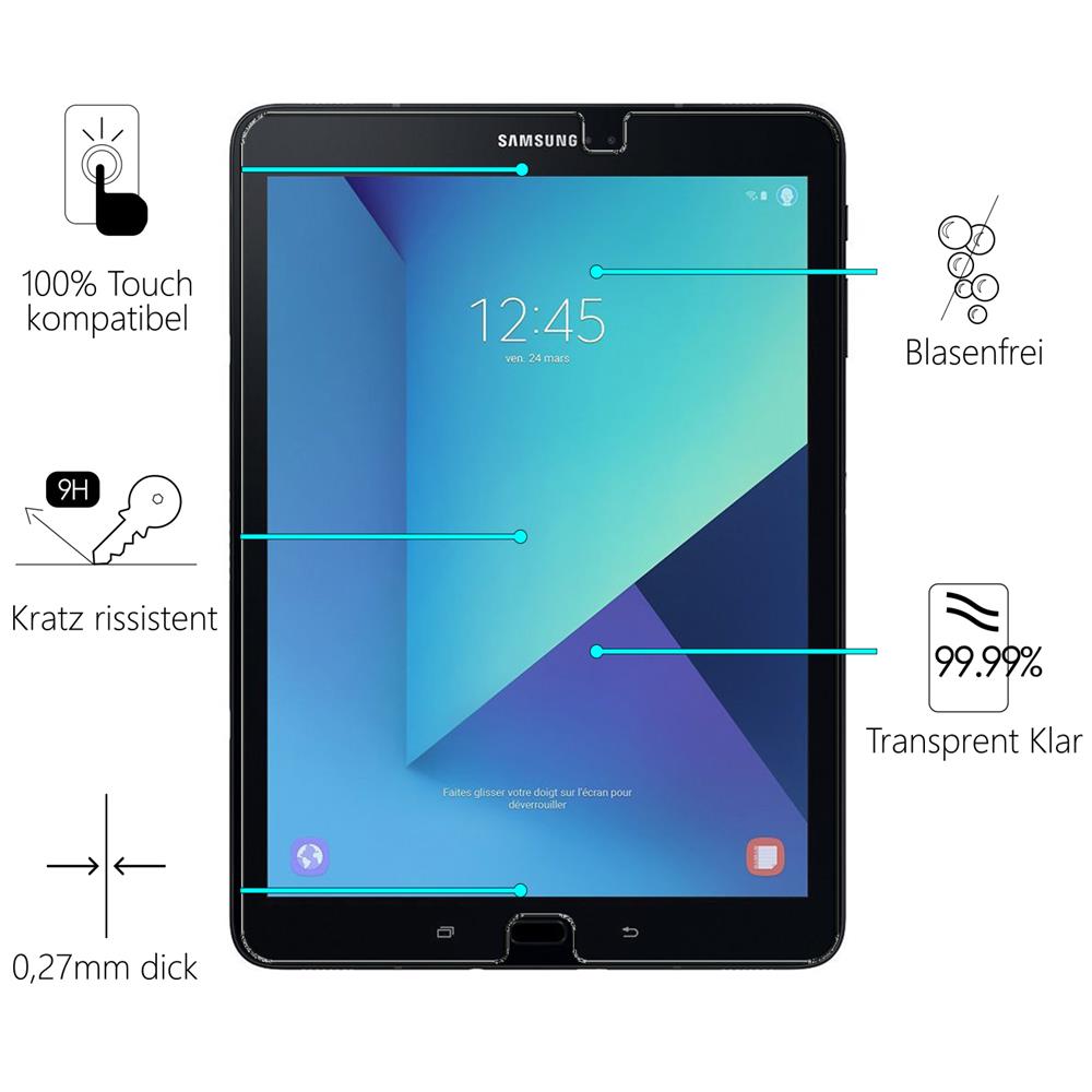 Glasfolie für Samsung Galaxy Tab S3 9.7 T820