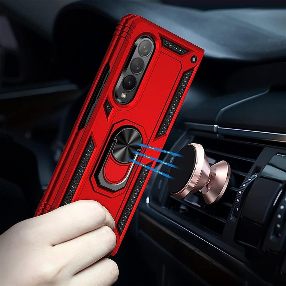 Army Case für Samsung Galaxy Z Fold 4 in Rot