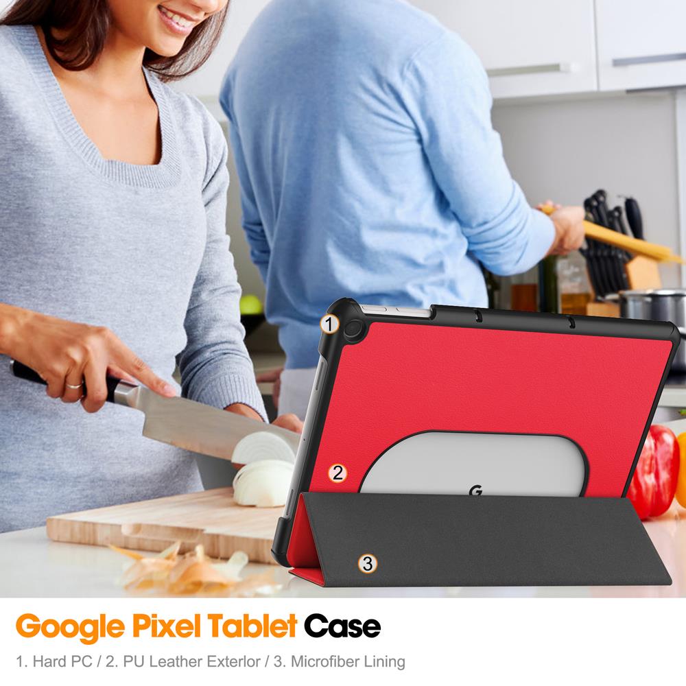 Smart Cover für Google Pixel Tablet 11.0 in Rot