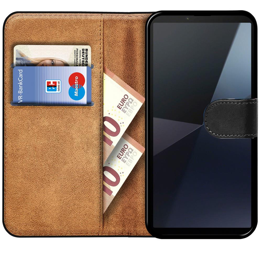 Basic Wallet für Sony Xperia 10 VI in Schwarz