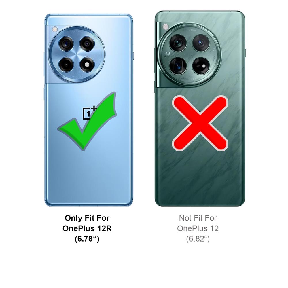 Basic Wallet für OnePlus 12R in Schwarz