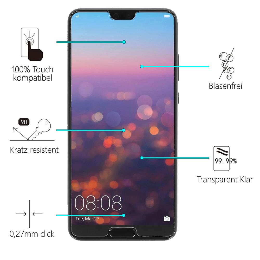 Glas 2in1 für Huawei P20