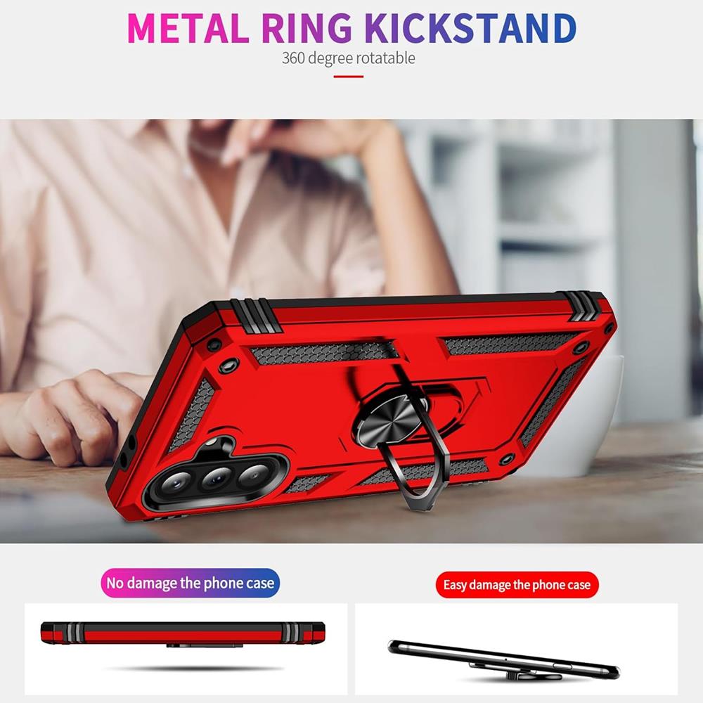 Army Case für Samsung Galaxy A56 5G in Rot