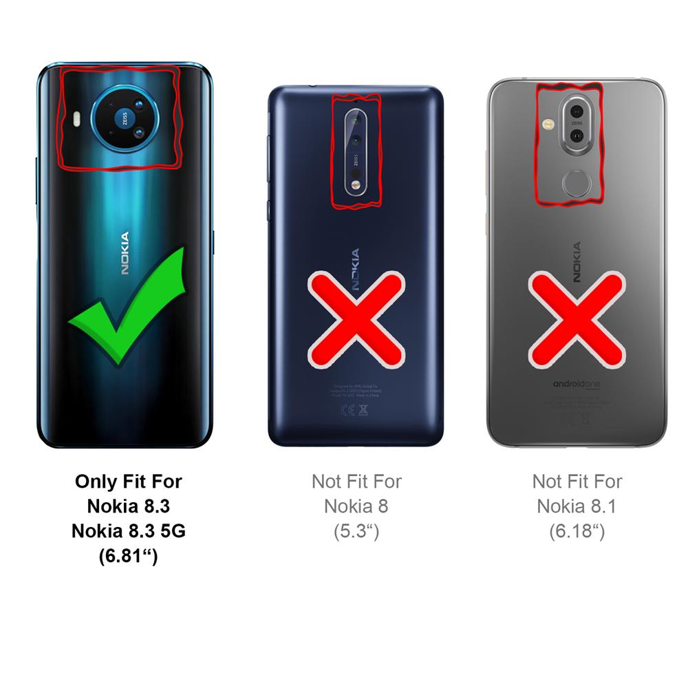 Glas 2in1 für Nokia 8.3 5G