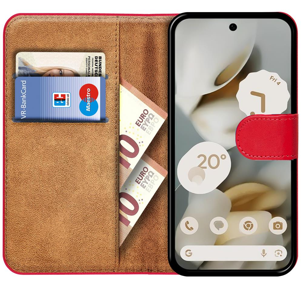Basic Wallet für Google Pixel 10 Pro XL in Rot