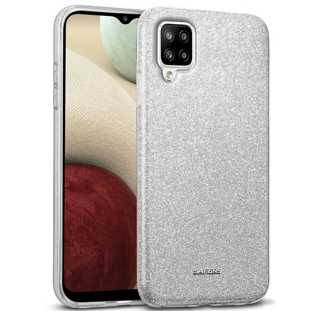 Shiny TPU für Samsung Galaxy A42 5G in Silber