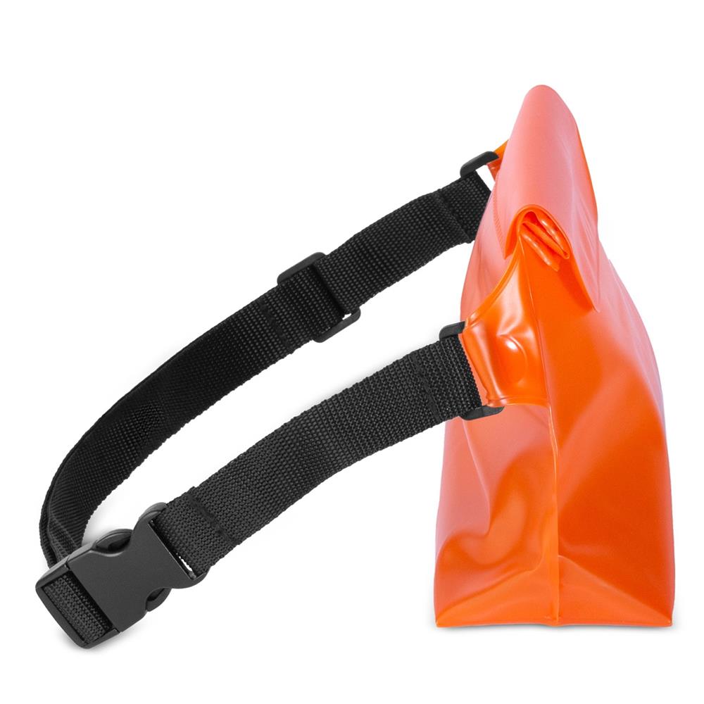 Wasserdichte PVC-Tasche / Hüfttasche in Orange