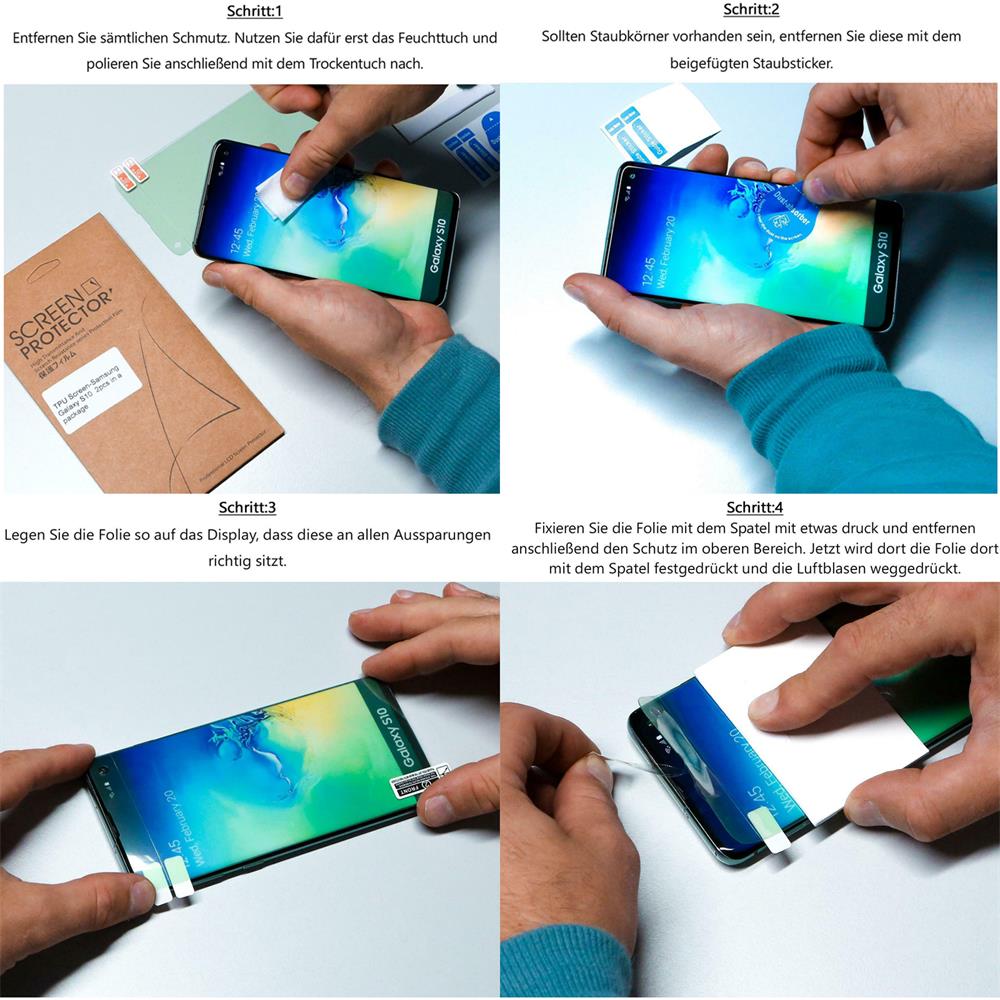 TPU Fullscreen für Samsung Galaxy S9 Plus im 2er Pack