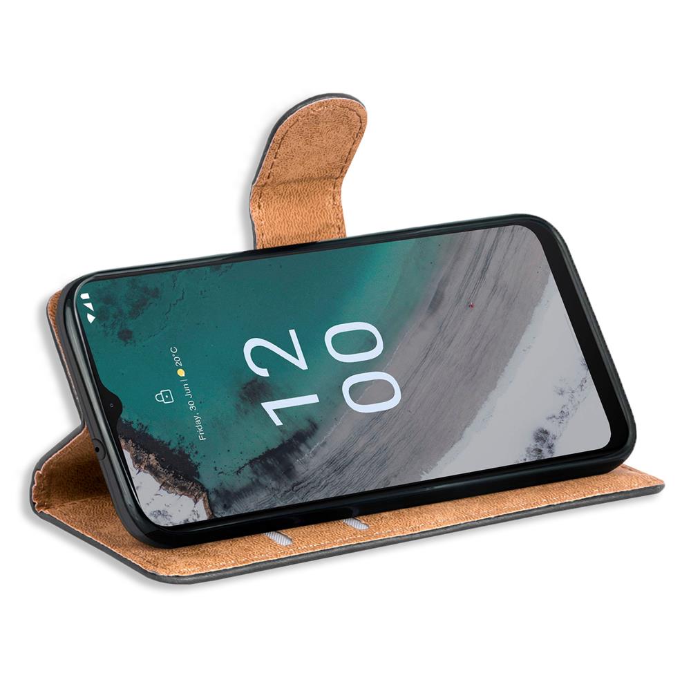 Basic Wallet für Nokia C32 in Schwarz