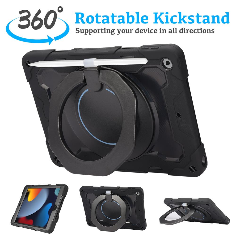 Armor Case für Apple iPad Pro 12.9 2018/2020/2021 in Schwarz