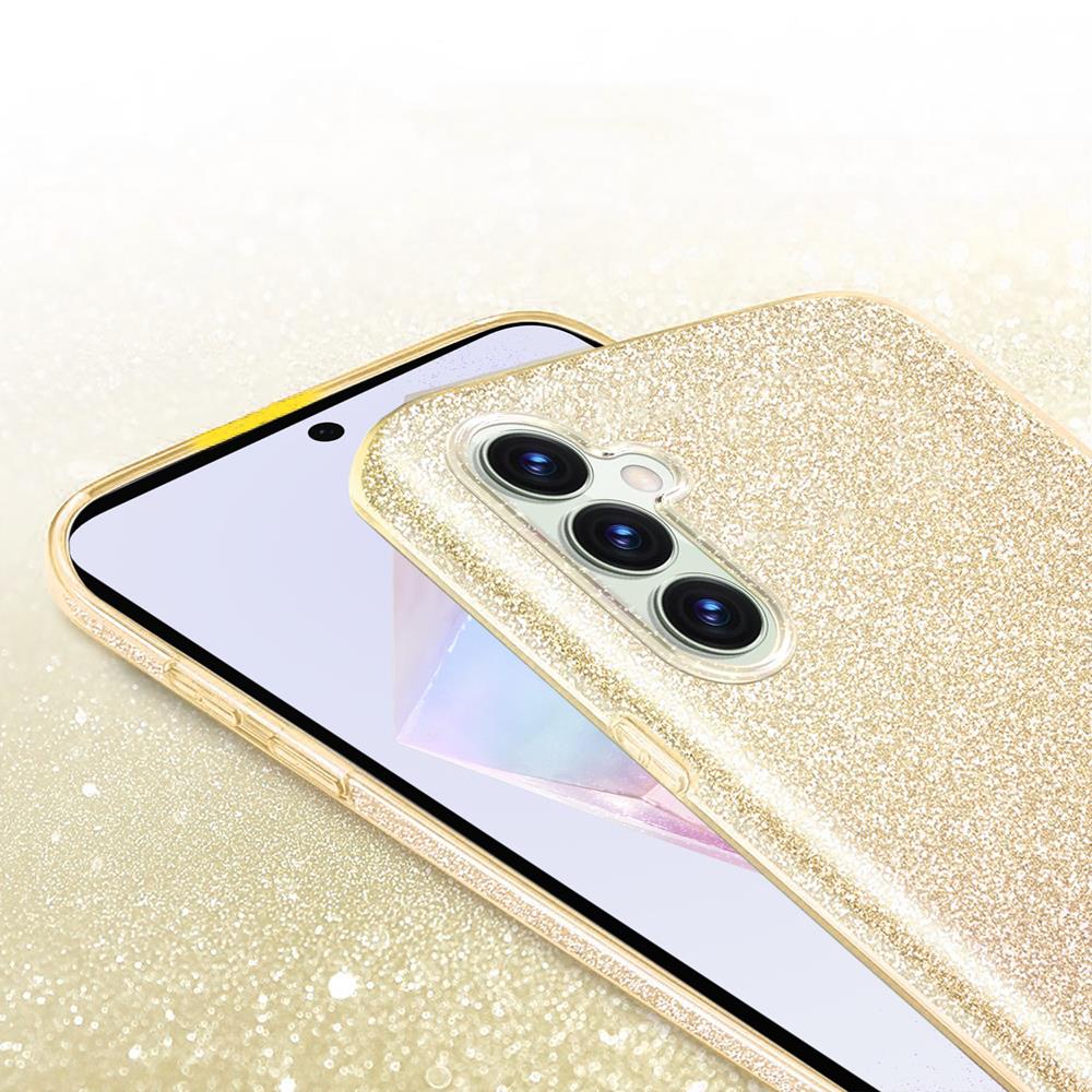 Shiny TPU für Samsung Galaxy S24 Ultra in Gold